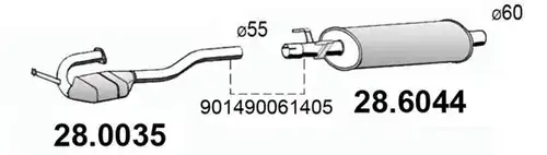 катализатор ASSO 28.0035