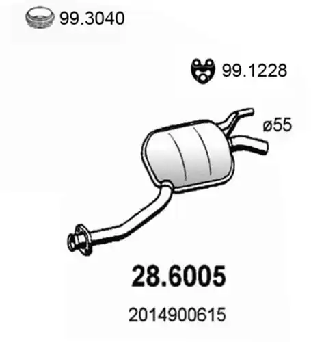 средно гърне ASSO 28.6005