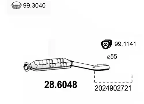 средно гърне ASSO 28.6048