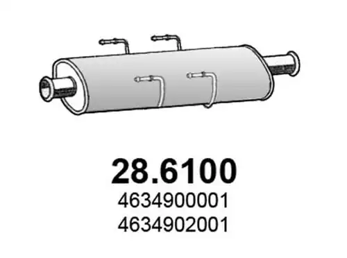 средно гърне ASSO 28.6100