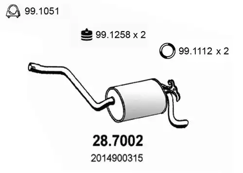 крайно гърне ASSO 28.7002