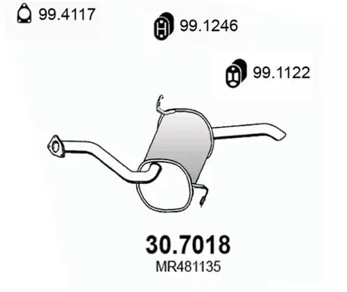 крайно гърне ASSO 30.7018