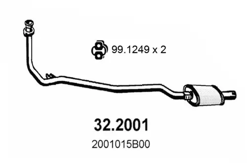 предно гърне ASSO 32.2001