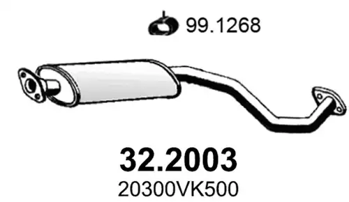 предно гърне ASSO 32.2003