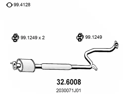 средно гърне ASSO 32.6008