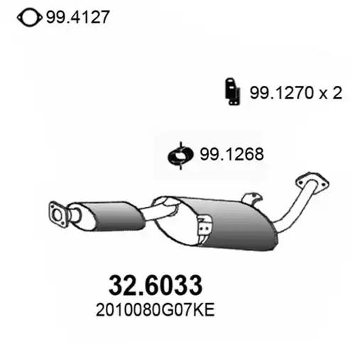 средно гърне ASSO 32.6033