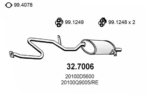 крайно гърне ASSO 32.7006