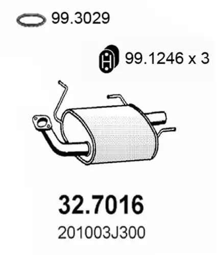 крайно гърне ASSO 32.7016