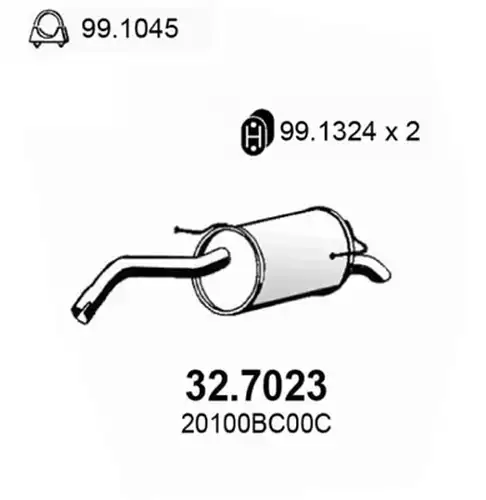 крайно гърне ASSO 32.7023