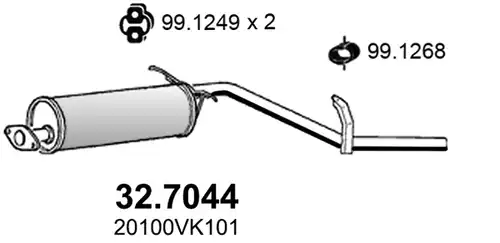 крайно гърне ASSO 32.7044