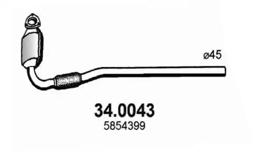 катализатор ASSO 34.0043