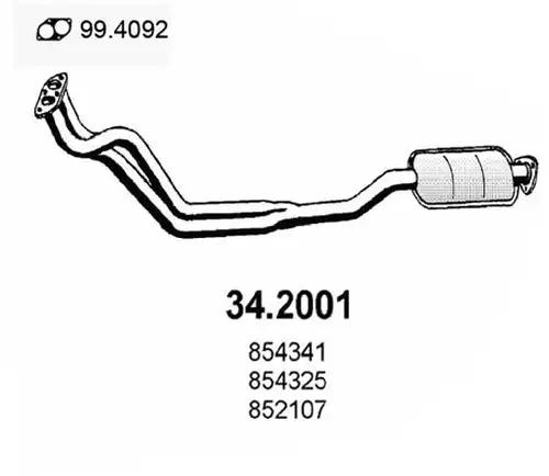 предно гърне ASSO 34.2001