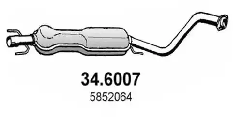 средно гърне ASSO 34.6007