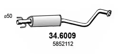 средно гърне ASSO 34.6009