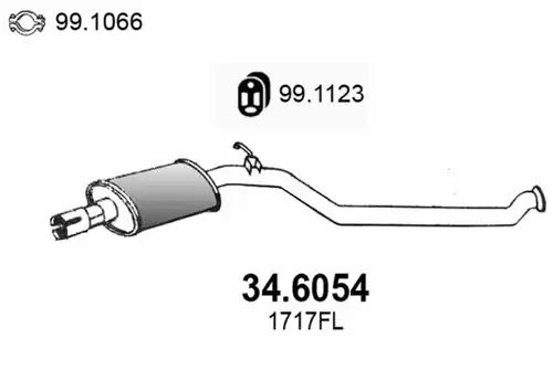 средно гърне ASSO 34.6054