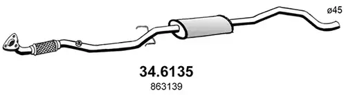 средно гърне ASSO 34.6135