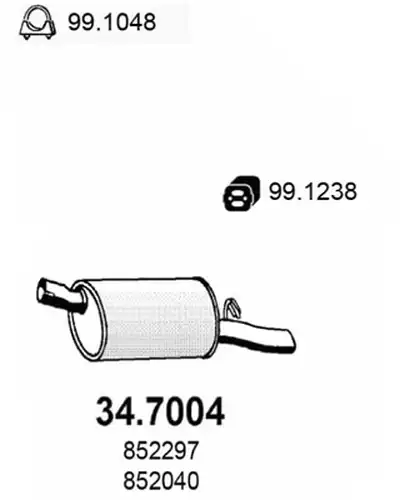 крайно гърне ASSO 34.7004