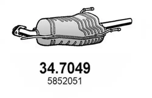 крайно гърне ASSO 34.7049