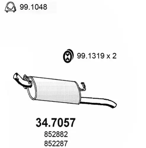 крайно гърне ASSO 34.7057