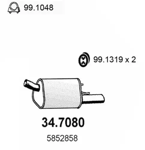 крайно гърне ASSO 34.7080