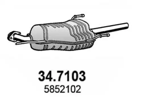 крайно гърне ASSO 34.7103