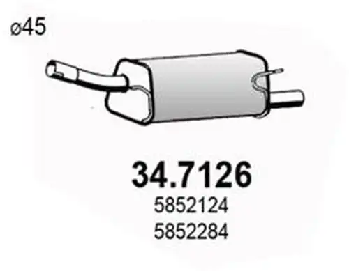 крайно гърне ASSO 34.7126