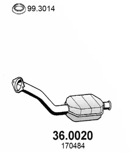 катализатор ASSO 36.0020