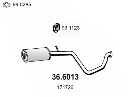 средно гърне ASSO 36.6013