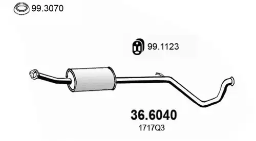 средно гърне ASSO 36.6040