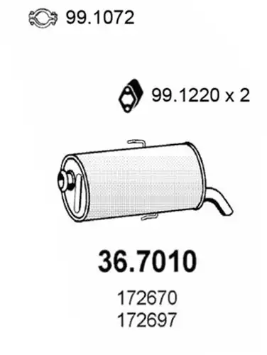 крайно гърне ASSO 36.7010