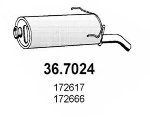 крайно гърне ASSO 36.7024