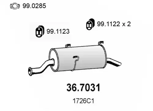 крайно гърне ASSO 36.7031