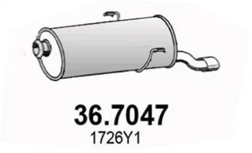 крайно гърне ASSO 36.7047