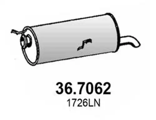 крайно гърне ASSO 36.7062