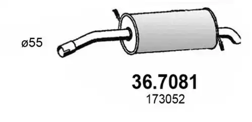 крайно гърне ASSO 36.7081