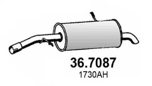 крайно гърне ASSO 36.7087