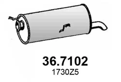 крайно гърне ASSO 36.7102