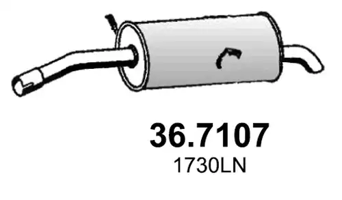 крайно гърне ASSO 36.7107