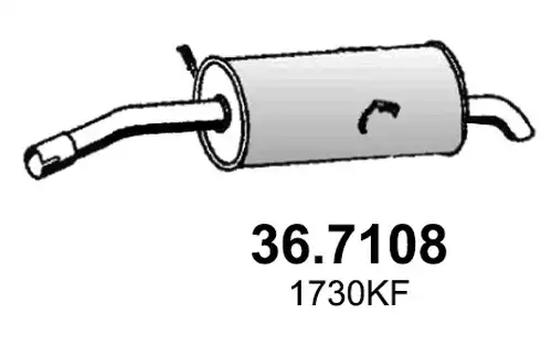 крайно гърне ASSO 36.7108