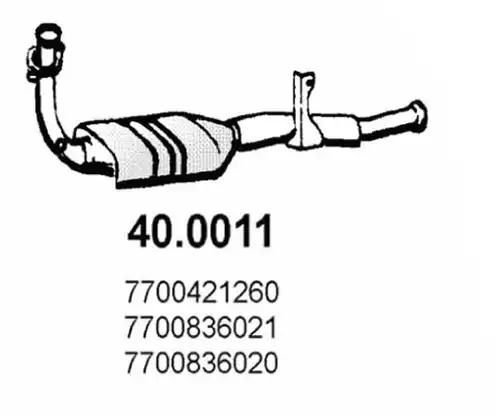 катализатор ASSO 40.0011