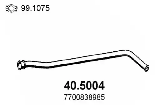 изпускателна тръба ASSO 40.5004