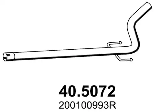 изпускателна тръба ASSO 40.5072