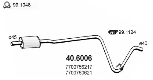 средно гърне ASSO 40.6006