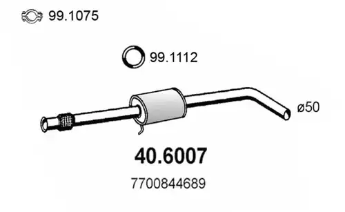 средно гърне ASSO 40.6007