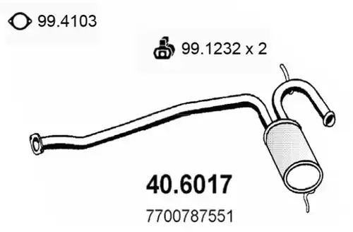 средно гърне ASSO 40.6017