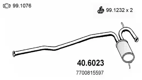 средно гърне ASSO 40.6023