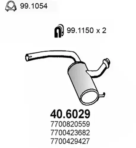 средно гърне ASSO 40.6029