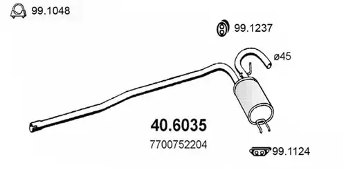 средно гърне ASSO 40.6035