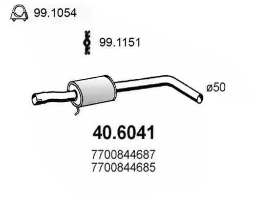 средно гърне ASSO 40.6041