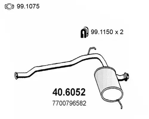 средно гърне ASSO 40.6052